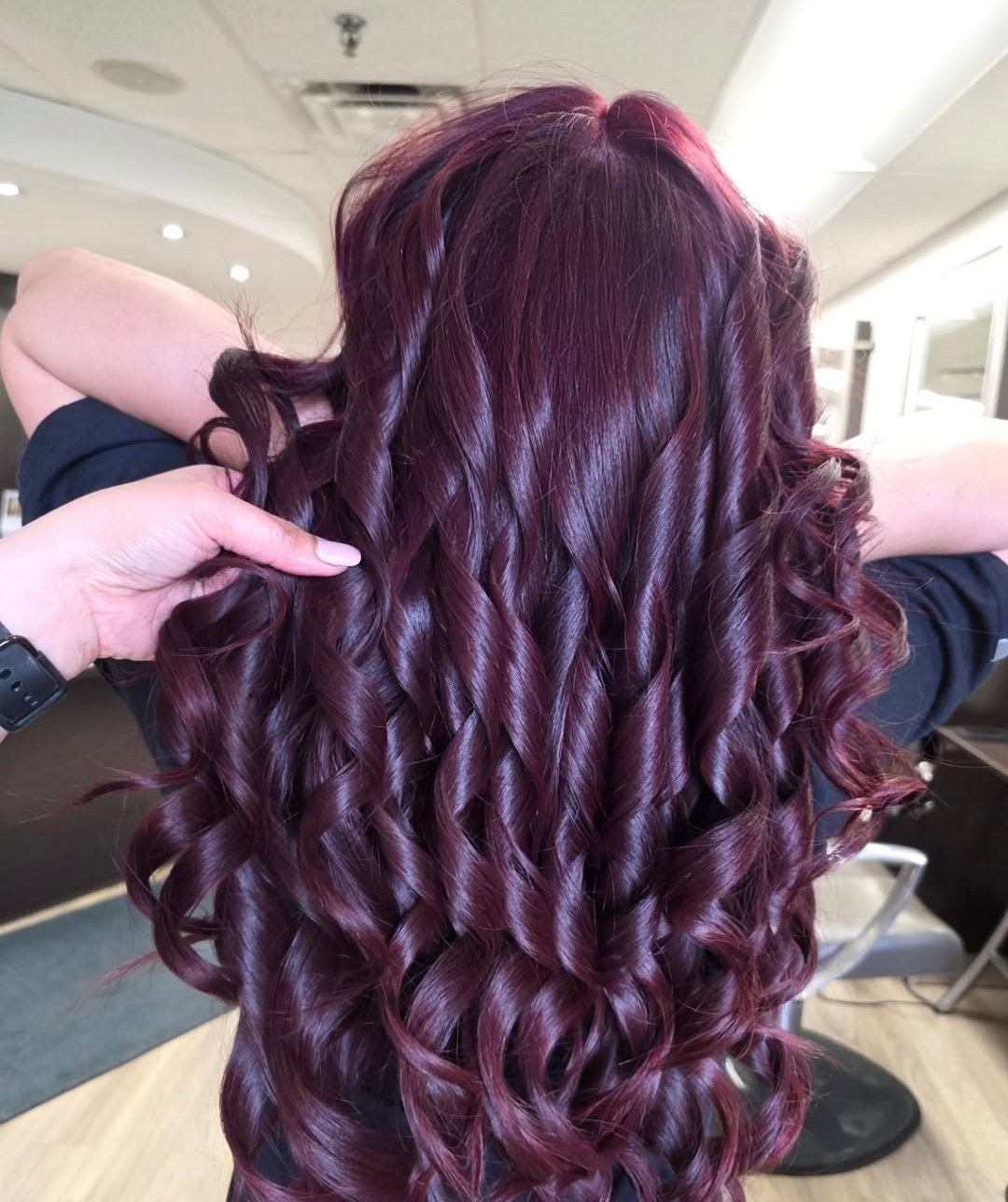 Violet Velvet Curls